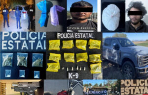 Policías Estatales realizan detenciones en municipios de Sonora