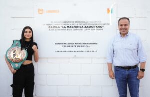 MODERNIZAN GIMNASIO DE BOX EN KINO CON EL NOMBRE DE CAMILA “LA MAGNÍFICA” ZAMORANO