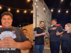 Sonorense rompe récord al comerse un percherón de más de 3 kilogramos en 36 minutos