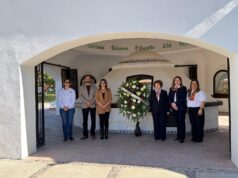 Realizan marcha conmemorativa por el 315 aniversario luctuoso del Padre Kino en Magdalena.